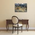 Miniatyrbild 2 av 4: Legendarte - Målning, tryck på duk - Olivträden Vincent Van Gogh cm. 60x80
