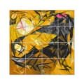 Miniatyrbild 1 av 4: Legendarte - Multi Panel Painting Cats - Natalia Goncharova cm. 200x200 (16 paneler)