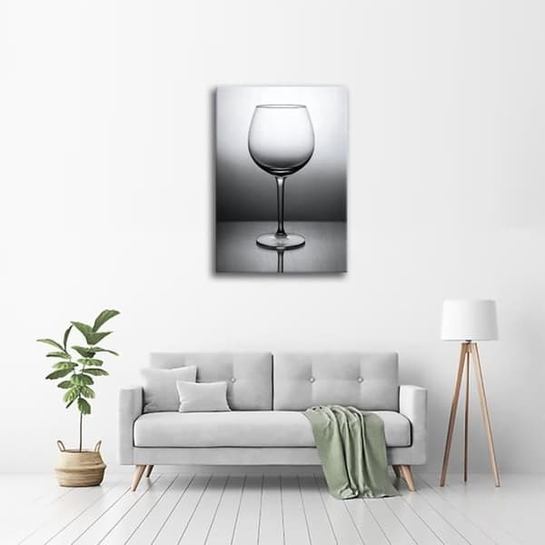 Legendarte - Målning, Tryck på duk - Glasskuggor cm. 60x90