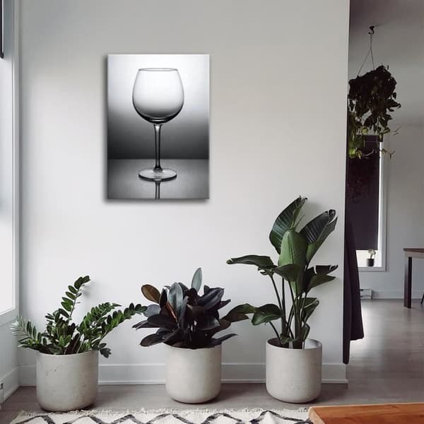 Legendarte - Målning, Tryck på duk - Glasskuggor cm. 60x90