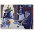 Miniatyrbild 1 av 4: Legendarte - Målning, Tryck på duk - Matsalen - Paul Signac cm. 60x80