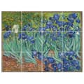 Miniatyrbild 1 av 4: Legendarte - Iris Multi Panel Målning - Vincent Van Gogh cm. 150x200 (12 paneler)