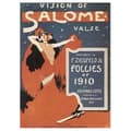 Miniatyrbild 1 av 4: Legendarte - Vintage Music Cover Vision Of Salome Valse (Zigfield Follies 1910) - Målning, tryck på duk cm. 50x70