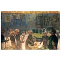 Miniatyrbild 1 av 4: Legendarte - Målning, tryck på duk - Place Clichy (1912) - Pierre Bonnard cm. 60x90