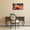 Miniatyrbild 2 av 4: Legendarte - Målning, tryck på duk - Liggande naken Amedeo Modigliani cm. 50x80