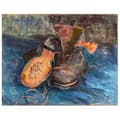 Miniatyrbild 1 av 4: Legendarte - Målning, tryck på duk - Ett par skor Vincent Van Gogh cm. 40x50
