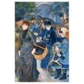 Miniatyrbild 1 av 4: Legendarte - Målning, tryck på duk - Paraplyerna Pierre Auguste Renoir cm. 80x120
