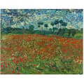 Miniatyrbild 1 av 4: Legendarte - Målning, tryck på duk - Vallmofältet Vincent Van Gogh cm. 80x100