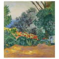 Miniatyrbild 1 av 4: Legendarte - Målning, Tryck på duk - Blommande trädgårdshörna - Pierre Bonnard cm. 50x60