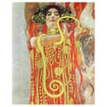 Miniatyrbild 1 av 4: Legendarte - Målning, Tryck på duk - Hygeia - Gustav Klimt cm. 80x100