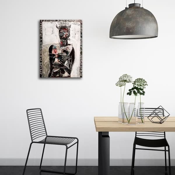 Legendarte - Målning, Tryck på duk - Sökes - Maxim Bashev cm. 60x90