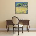 Miniatyrbild 2 av 4: Legendarte - Målning, Tryck på duk - Terrass i söder - Pierre Bonnard cm. 60x60