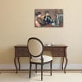 Miniatyrbild 2 av 4: Legendarte - Målning, Tryck på duk - Mary Cassatt Tea cm. 60x90