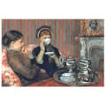 Miniatyrbild 1 av 4: Legendarte - Målning, Tryck på duk - Mary Cassatt Tea cm. 60x90