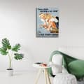 Miniatyrbild 3 av 4: Legendarte - Vintage War Propaganda Poster Även lite kan hjälpa mycket - nu - Målning, tryck på duk cm. 50x70