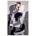 Miniatyrbild 1 av 4: Legendarte - Målning, tryck på duk - Porträtt av Madame Josette Juan Gris cm. 60x100