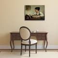 Miniatyrbild 2 av 4: Legendarte - Målning, Tryck på duk - Barnskrivande - Henriette Browne cm. 80x100