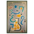 Miniatyrbild 1 av 4: Legendarte - Målning, tryck på duk - Die Vase (Vasen) Paul Klee cm. 50x80