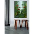 Miniatyrbild 2 av 4: Tavla, Canvastavla - Papegojor med bambu - 50x70cm