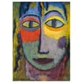 Miniatyrbild 1 av 4: Legendarte - Målning, tryck på duk - Head of a Woman "Medusa" Alexej Von Jawlensky cm. 60x80