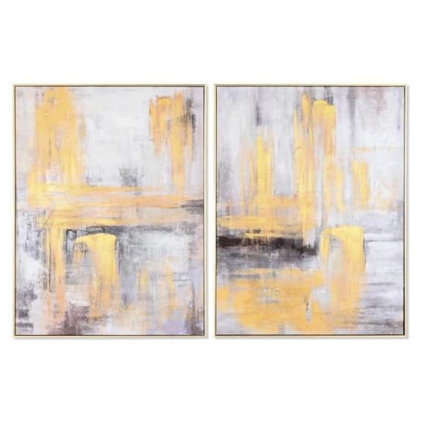 DKD Heminredning abstrakt ram (60 x 3 x 80 cm) (2 enheter) - 8424002015749