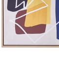 Miniatyrbilde 5 av 5: Kunsttrykk på lerret Flerfarget 93 x 63 cm Glam Abstrakte former Geometrisk MDF-ramme Eklektisk moderne