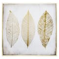 Miniatyrbild 1 av 3: Tryckt canvasram Golden Leaves 58 x 58 cm Atmosphera