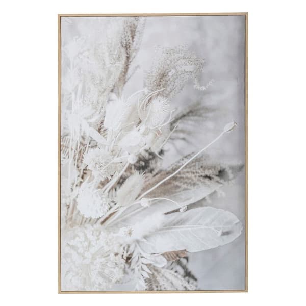 Inramad tryckt duk "Fleur Nova" 60 x 90 cm Atmosphera
