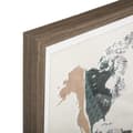 Miniatyrbild 2 av 3: "World" ram under glas 50 x 80 cm Atmosphera