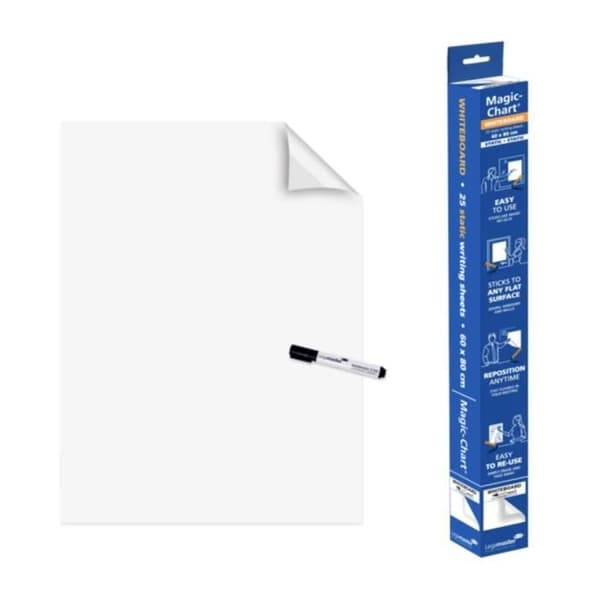Legamaster Magic-Chart whiteboardfilmer (B x H) 600 mm x 800 mm vit