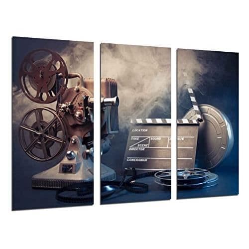 WTD 26407 Hollywood Story Pattern Canvastryck 97x62cm 26407