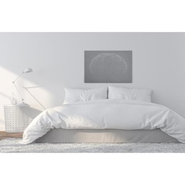 Canvastavla - Tadessi - M1-No.50154 - Abstrakt - Grå - Vit - Canvas på ram - Natur - 90 x 60 cm