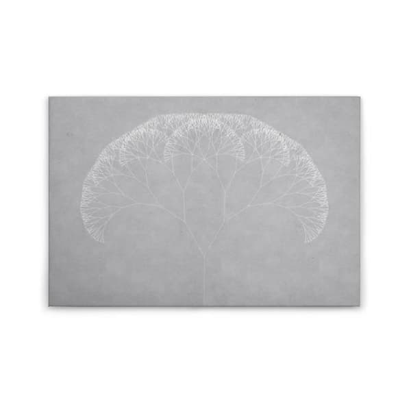 Canvastavla - Tadessi - M1-No.50154 - Abstrakt - Grå - Vit - Canvas på ram - Natur - 90 x 60 cm