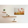 Miniatyrbild 2 av 4: Canvastavla - Tadessi - M1-No.50036 - Blommor - Röd - Grön - Canvas på ram - Natur - 90 x 60 cm