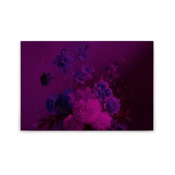 Canvastavla - Tadessi - M1-No.50142 - Blommor - Lila - Canvas på ram - Blommor - Vintage - 90 x 60 cm