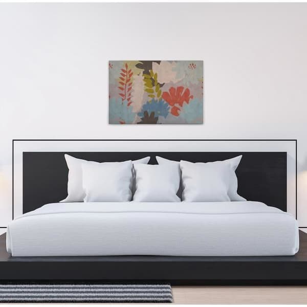 Canvastavla - Tadessi - M1-nr.50231 - Abstrakt - Färgglad - Röd - Canvas på ram - Natur - 90 x 60 cm