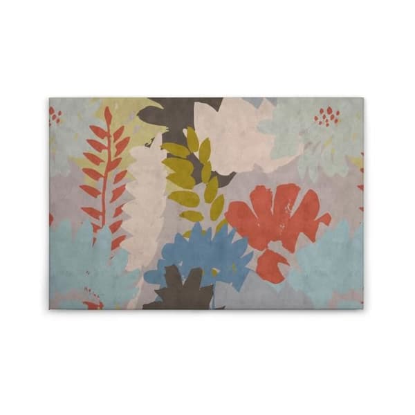 Canvastavla - Tadessi - M1-nr.50231 - Abstrakt - Färgglad - Röd - Canvas på ram - Natur - 90 x 60 cm