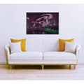 Miniatyrbild 3 av 4: Canvastavla - Tadessi - M1-No.50222 - Fantasy - Abstrakt - Lila - Grön - Canvas på bårram - 90 x 60 cm