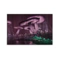 Miniatyrbild 1 av 4: Canvastavla - Tadessi - M1-No.50222 - Fantasy - Abstrakt - Lila - Grön - Canvas på bårram - 90 x 60 cm