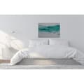 Miniatyrbild 4 av 4: Canvastavla - Tadessi - M1-No.50186 - Fisk - Grön - Grå - Canvas på ram - Djur - 90 x 60 cm
