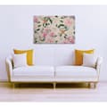 Miniatyrbild 3 av 4: Canvastavla - Tadessi - M1-nr.50014 - Blommor - Beige - Rosa - Canvas på ram - 90 x 60 cm