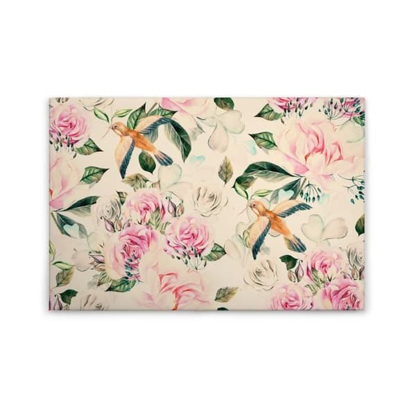 Canvastavla - Tadessi - M1-nr.50014 - Blommor - Beige - Rosa - Canvas på ram - 90 x 60 cm