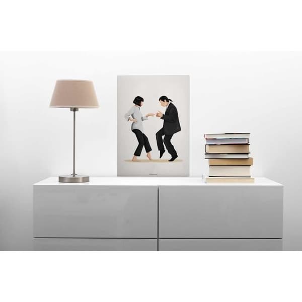 Canvastavla - Tadessi - M1-No.50426 - Människor - Vit - Svart - Canvas på ram - Livsstil - 50 x 70 cm