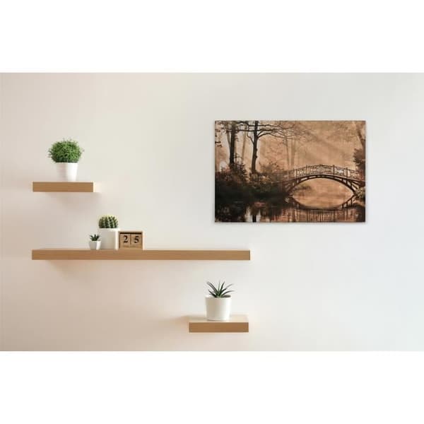 Canvastavla - Tadessi - Skog - M1-nr.50050 - Träd - Parque - Beige - Brun - Canvas på ram - 90 x 60 cm