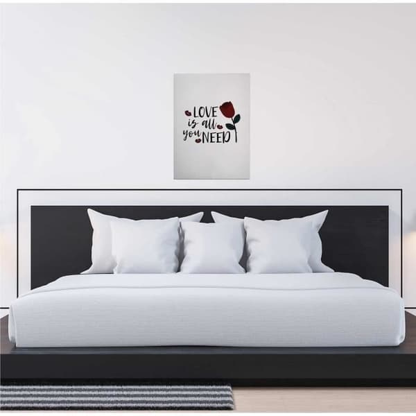Canvastavla - Tadessi - Citat - M1-No.50388 - Citat - Vit - Svart - Canvas på ram - 50 x 70 cm