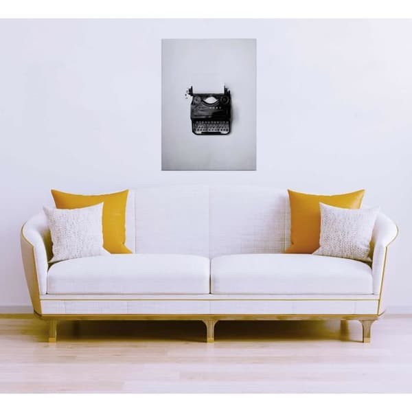 Canvastavla - Tadessi - Wandbild - Grå - M1-No.50379 - Svart - Canvas på bårram - Livsstil - - 50 x 70 cm