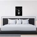 Miniatyrbild 3 av 4: Canvastavla - Tadessi - M1-No.50380 - Människor - Grå - Svart - Canvas på ram - Kvinna - 50 x 70 cm