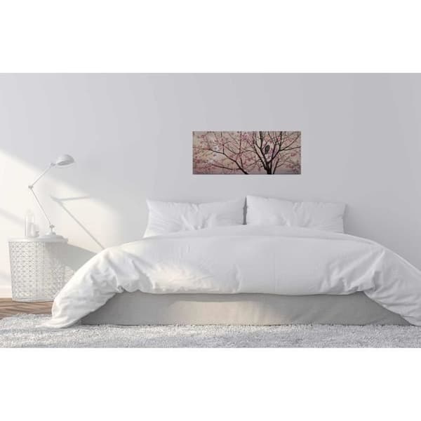 Canvastavla - Tadessi - Blad - M1-nr.50481 - Träd - Rosa - Canvas på ram - Blommor - Blommor - 100 x 40 cm
