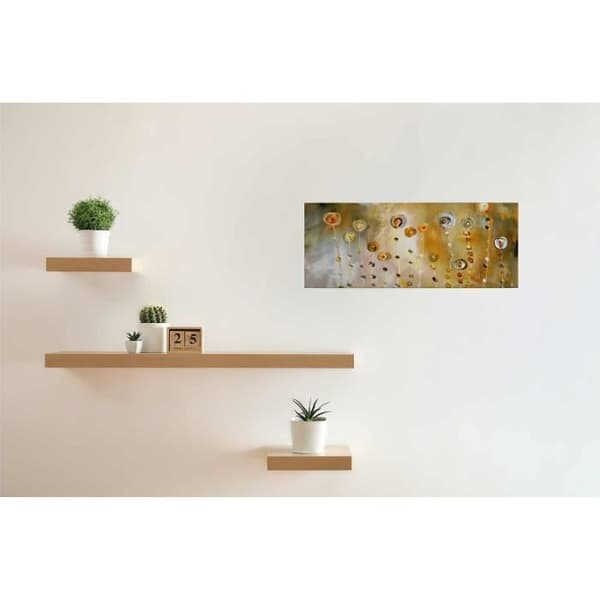 Canvastavla - Tadessi - M1-No.50491 - Konst - Gul - Guld - Canvas på ram - Natur - Blommor - 100 x 40 cm