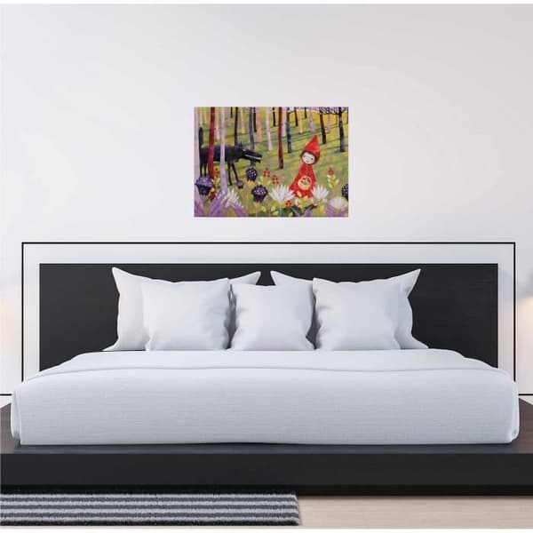 Canvastavla - Tadessi - M1-No.50346 - Barn - Brun - Beige - Canvas på bårram - Saga - Djur - 70 x 50 cm
